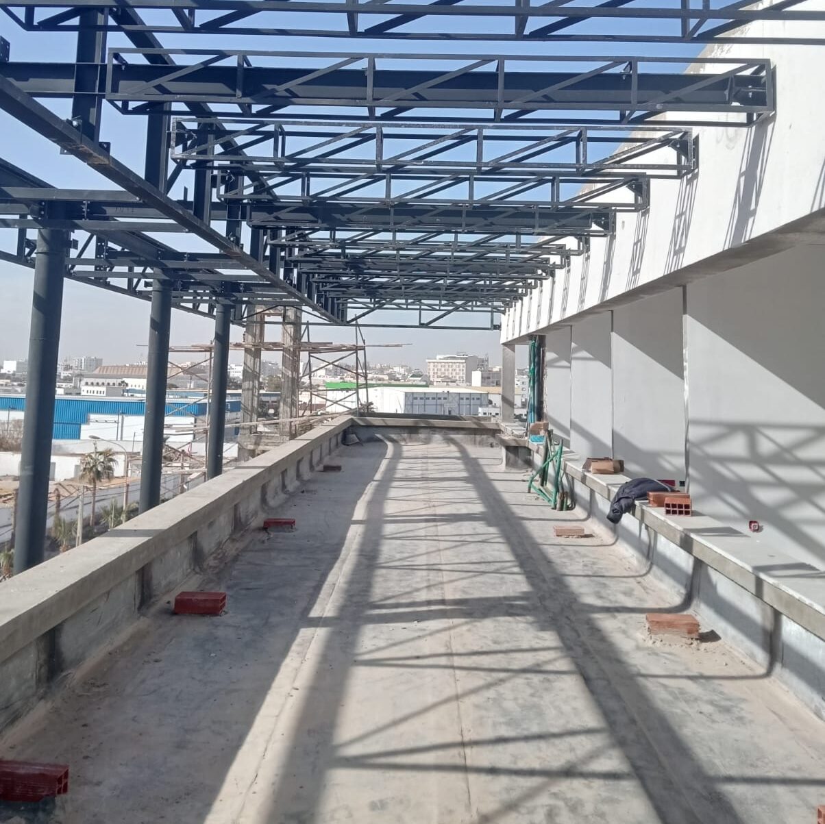Metal walkways